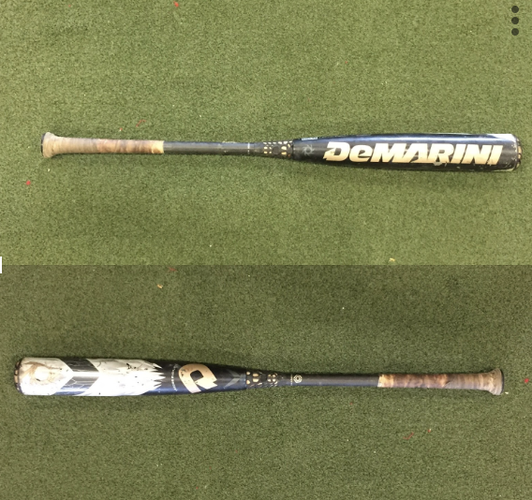 University of Rhode Island DeMarini Voodoo Overload 34" Bat
