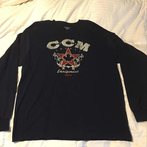 CCM Hockey Equipment Long Sleeve Tee Men’s Large