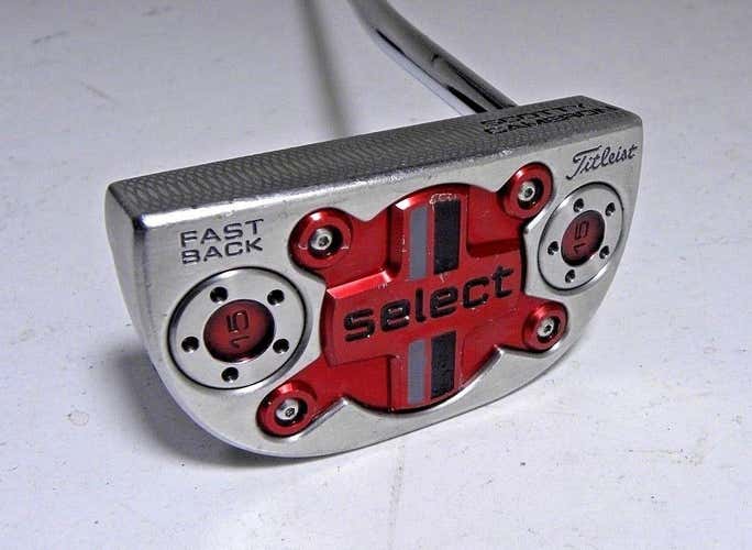Titleist Golf Scotty Cameron 2015 Select Fastback Putter 34" RH +HC