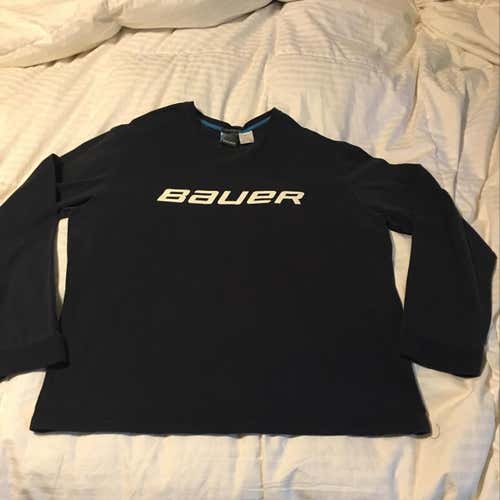 Bauer Hockey Long Sleeve Tee Blue Men’s XXL