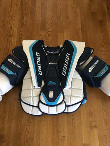 Bauer Reactor 9000 Goalie Chest Protector Senior chest and arms size Large