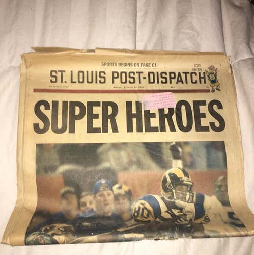 STL Rams Super Bowl XXXIV Champions