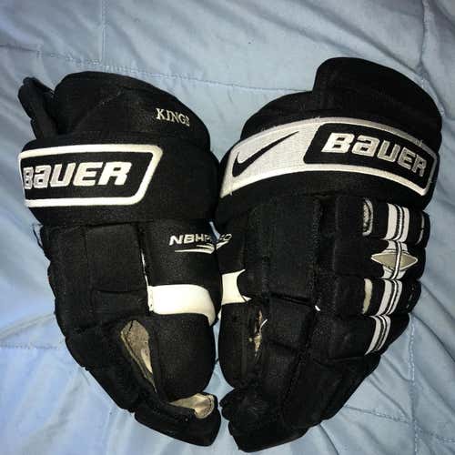 Nike Bauer Pro Stock LA Kings Gloves Size 15