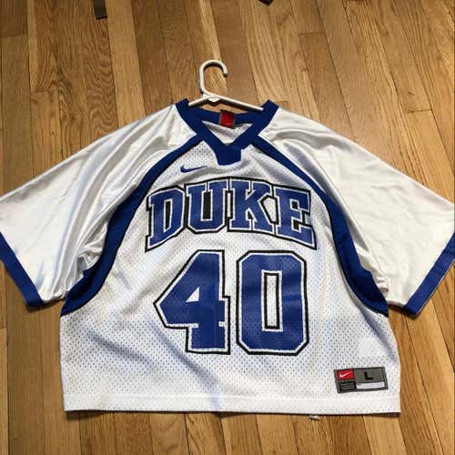 Duke Lacrosse Jersey - Nike - Large