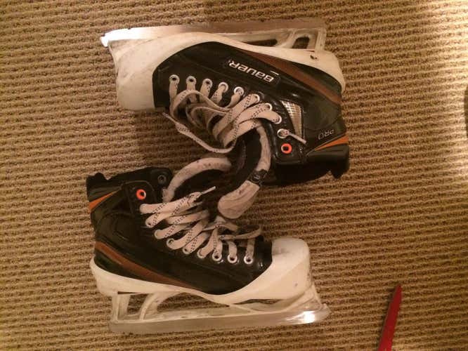 Bauer Goalie Supreme TotalOne Skates Size 8