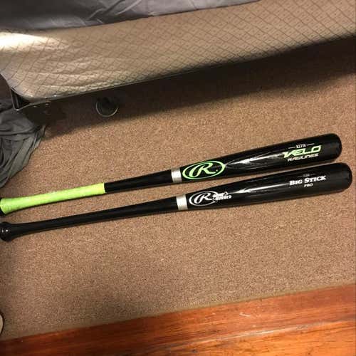 2 Rawlings Wood Bats