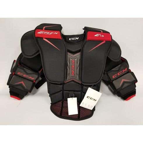 New CCM EFlex E1.9 Goalie Chest Protector Intermediate XL