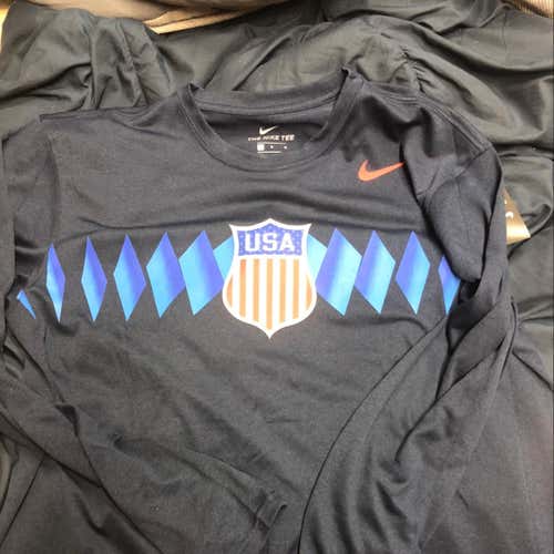 Nike USA Hockey Long sleeve LARGE
