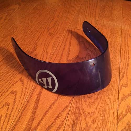 Warrior Translucent Blue Goalie Throat Protector / Guard