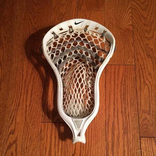 White Nike Lakota 2 w/ White ECD Wax Mesh Semi Soft and Grey Shooters
