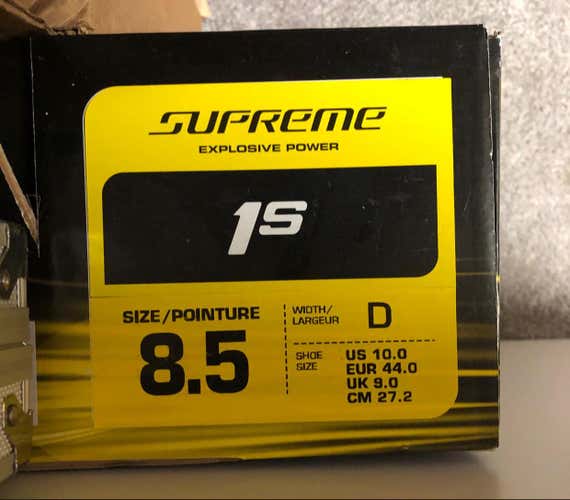 Bauer 1S Skates 8.5D