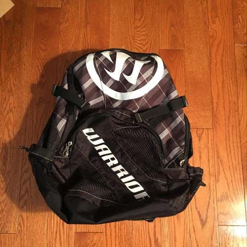 Warrior Lacrosse Bag Backpack with Stick Holder