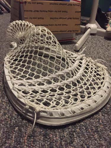 STX Shield w/ LaxRoom 15D goalie mesh.