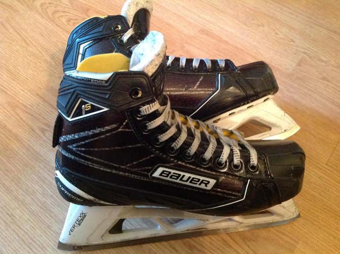 Bauer Supreme 1S Goalie Skates Senior Size 8.5d