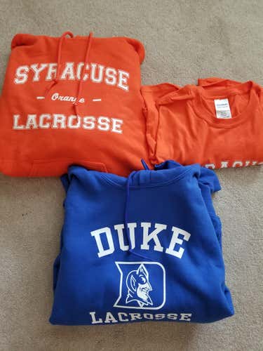 Brand New 1Cuse Shirt XXL, 1Cuse Hood(Small), 1 Duke Hoodie(XXL) *sold*