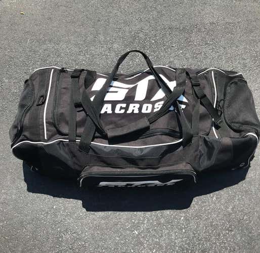 STX Lacrosse Big Equipment Gear Duffle Bag w/ Shoulder Strap