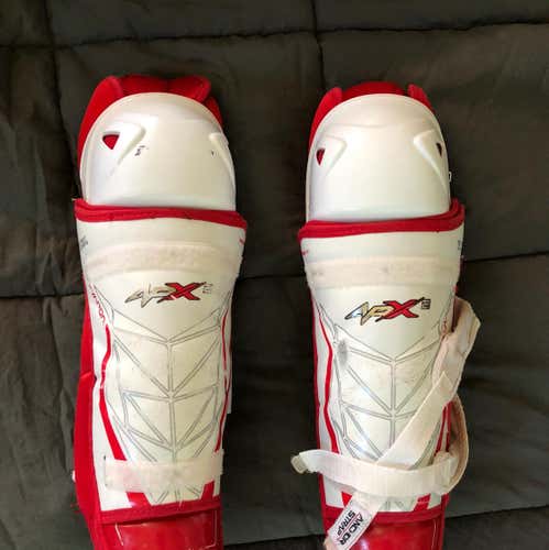 Used Bauer Apx2 Shins - 15”