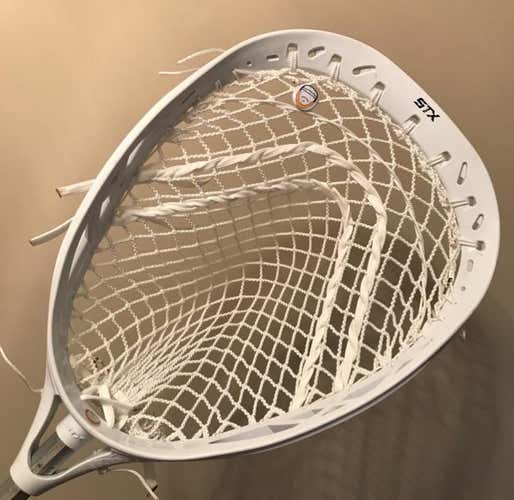 STX Eclipse Lacrosse Goalie Head Strung 12D