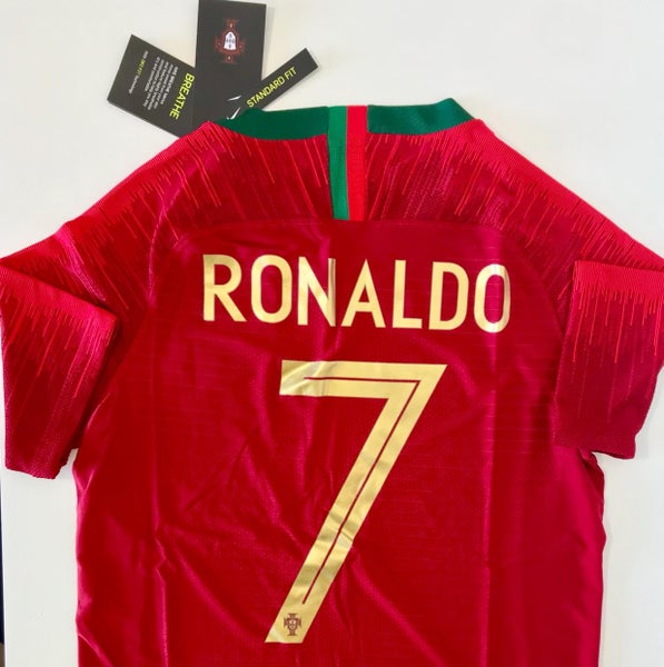 RONALDO PORTUGAL NIKE HOME PLAYER SOCCER JERSEY
