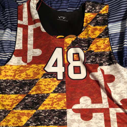 Maryland Club Lacrosse Pinnie | Size Large