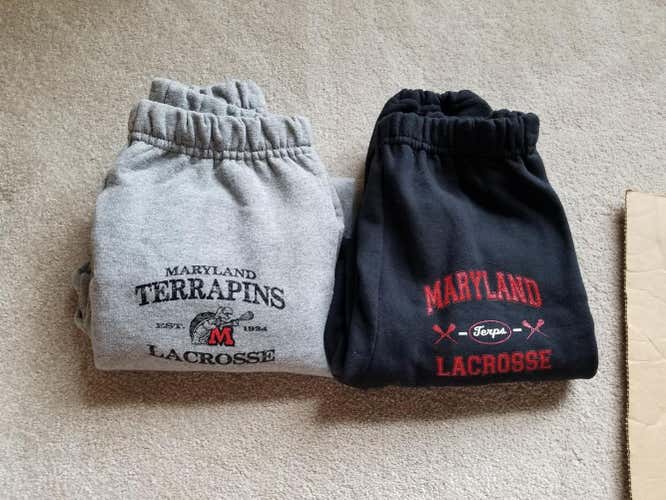 Brand New Maryland Lacrosse Sweatpants Youth Medium (BUNDLE) *SOLD*