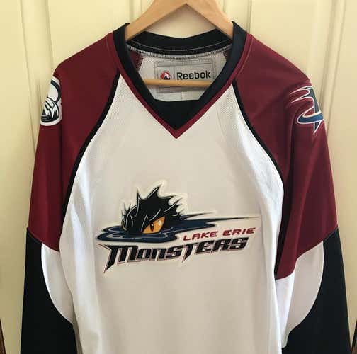 Lake Erie Cleveland Monsters AHL Replica Jersey M