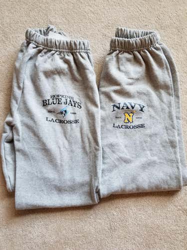 Brand New 1Navy, 1Hopkins Youth Large Sweatpants Bundle