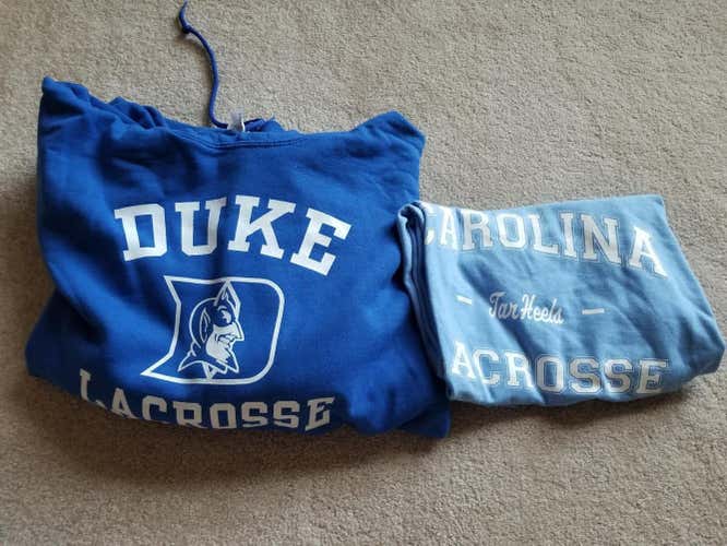Brand New 1Duke Sweatshirt(Small) 1 Carolina t-shirt(Medium)