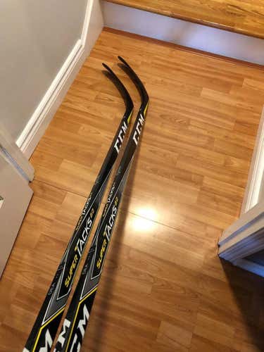 2 Brand New CCM Super Tacks,105 Senior