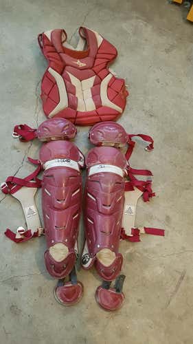 Looking to sell fast!!! All Star System 7 Catcher's Protective Gear Adult