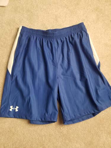 Brand New Royal UA Heat Geat Shorts Youth XL