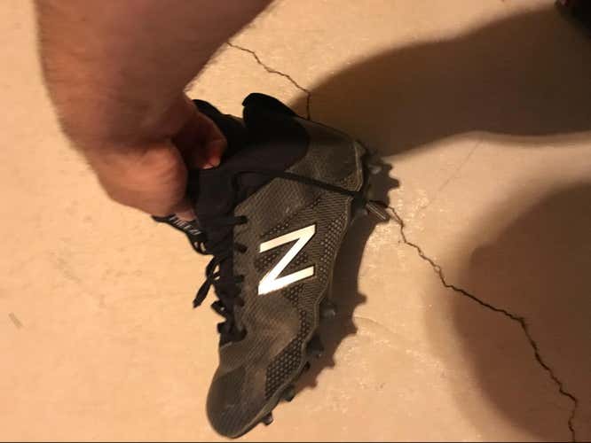 New Balance freeze Cleats Size 8.5 Black