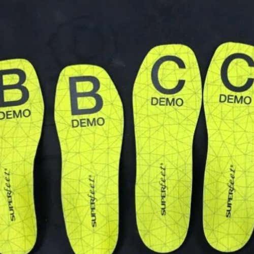 Super Feet Demo Hockey Comfort Insoles Size B And C And New In Box Superfeet Hockey Comfort Size E