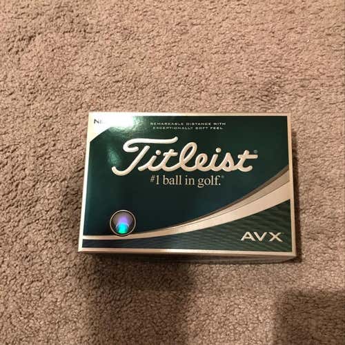 New Titleist AVX Golf Balls