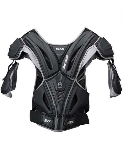 STX Stallion HD Lacrosse Shoulder Pad Large Black