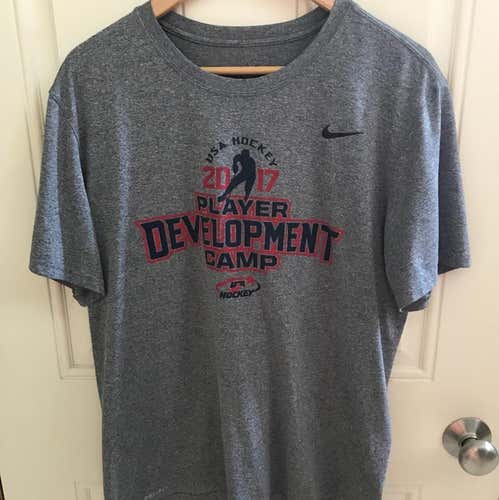 USA Hockey Nike Dri-Fit L 2017 Player Development Camp T-Shirt