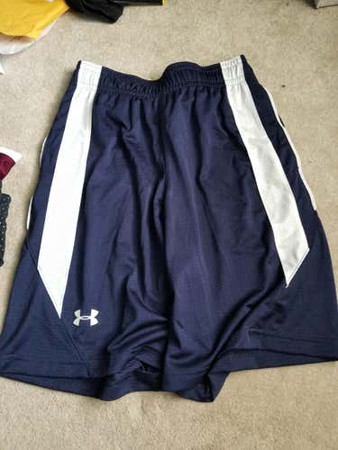 Brand New Navy UA Heatgear Shorts Men's Small