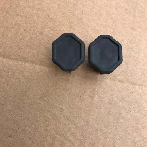 True Cork End Cap Plain Black (X2)