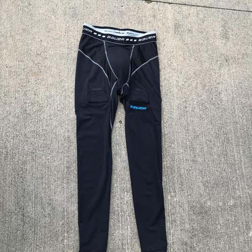 Bauer Sr M Compression Fit Tights w/ Cup