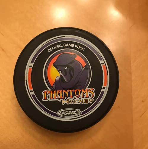 Youngstown Phantoms USHL Official Game Puck