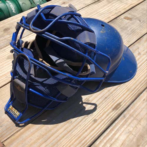 Blue All Star Catchers Helmet + Mask