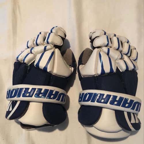 Blue Warrior Regulator Gloves (barely Used)