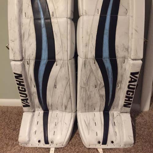 Vaughn V7 XR Pro Carbon Pads, 35+2, White, Navy, Light Blue