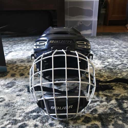 Used Navy Blue Bauer RE-AKT 100