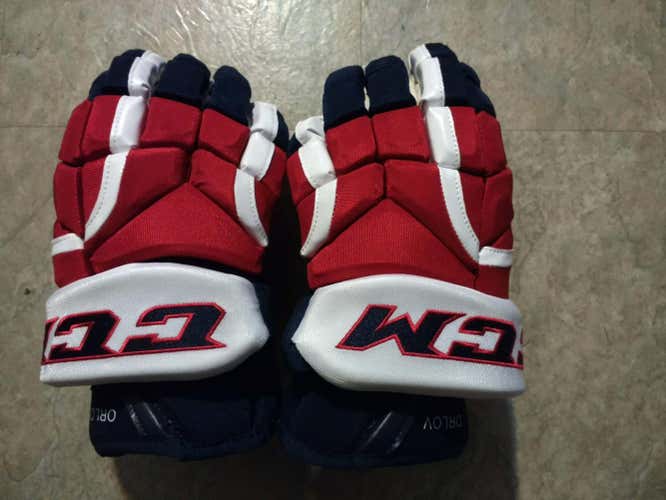 New CCM HG12 Gloves Washington Capitals Orlov 14'' Senior