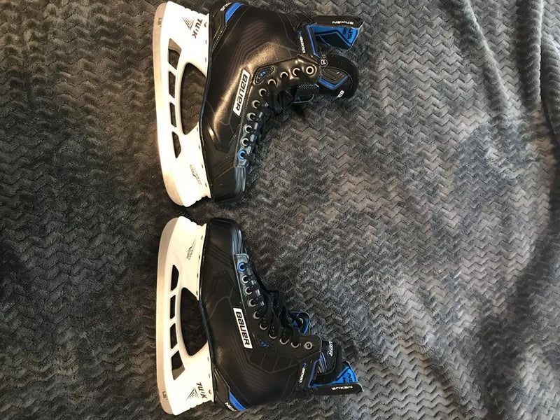 New Bauer Nexus N8000 Skates Senior Size 10.5