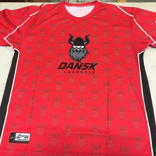 LAST ONE --Denmark Lacrosse Shooter Shirt #21