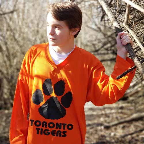 2 for 15 Toronto Tigers Box Lacrosse Collectable Jerseys