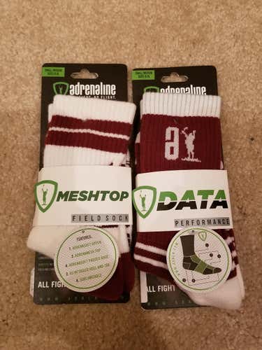 Brand New Maroon Adrenaline Mesh Top Small/Medium Sizes 5-8