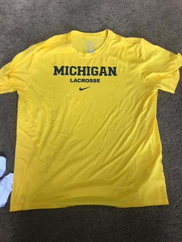 Nike Michigan Lacrosse Shooting Shirt
